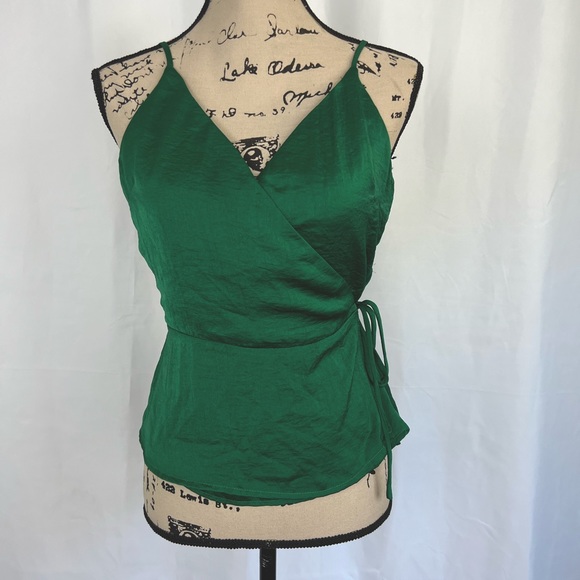 Silk Wrap Cami *PLEASE READ DESCRIPTION* - Picture 2 of 4